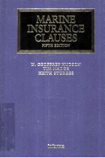 MARINE INSURANCE CLAUSES  FIFTH EDITION