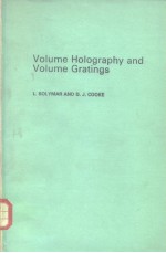 Volume Holography and Volume Gratings