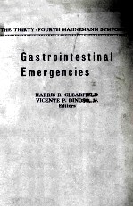 GASTROINTESTINAL EMERGENCIES  THE THIRTY-FOURTH HAHNEMANN SYMPOSIUM