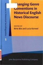 Changing genre conventions in historical English news discourse