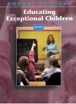 EDUCATING EXCEPTIONAL CHILDREN  04/05  SIXTEENTH EDITION