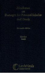 MUNKMAN ON DAMAGES FOR PERSONAL INJURIES AND DEATH  ELEVENTH EDITION