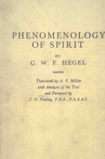 PHENOMENOLOGY OF SPIRIT