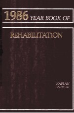 Year Book of Rehabilitation 1986