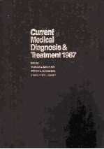 CURRENT MEDICAL DIAGNOSIS & TREATMENT 1987