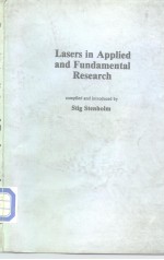 Lasers in Applied and Fundamental Research