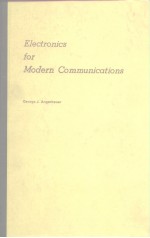 Electronics for Modern Communications