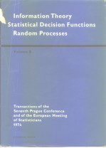 Transactions of the 7th Prague conference and of the european meeting of statisticans 1974 informati