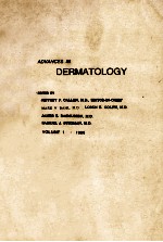 ADVANCES IN DERMATOLOGY VOLUME 1