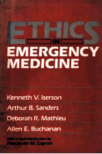 Ethics in Emergency Medicine