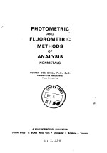 PHOTOMETRIC AND FLUOROMETRIC METHODS OF ANALYSIS：NONMETALS