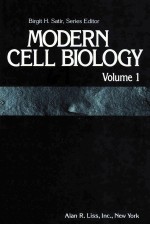 Modern cell biology Volume 1