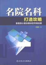 名院名科打造攻略  患者的心智份额决定市场份额