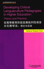 在高等教育阶段发展批判性语言文化教学法  理论与实践