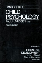 HANDBOOK OF CHILD PSYCHOLOGY  VOLUME 3 COGNITIVE DEVELOPMENT