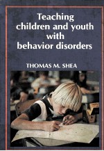 Teaching children and youth with behavior disorders