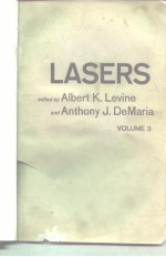 LASERS ASeries of Advances VOLUME 3