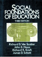 SOCIAL FOUNDATIONS OF EDUCATION  THIRD EDITION