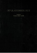 OTOLARYNGOLOGY VOLUME 3  HEAR AND NECK