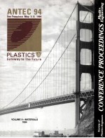 SOCIETY OF PLASTICS ENGINEERS  CONFERENCE PROCEEDINGS  PLASTICS ENGINEERING  VOLUME II MATERIALS 199