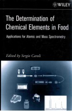 The determination of chemical elements in food : applications for atomic and mass spectrometry