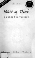 rules of thumb_a guide for writers fifth edition