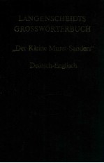 langenscheidts grossworterbuch