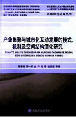 产业集聚与城市化互动发展的模式、机制及空间结构演化研究