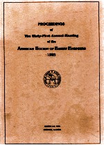 Proceedings of the forty - first annual meeting of the american society of bakery engineers 1985