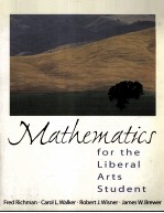 MATHEMATICS FOR THE LIBERAL ARTS STUDENT