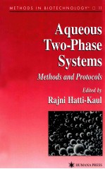 Aqueous two-phase systems : methods and protocols