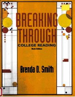 BREAKING THROUGH COLLEGE READING SIXTH EDITION