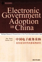 中国电子政务采纳  后信息化时代的多视角研究  英文