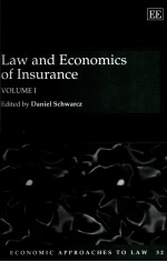 LAW AND ECONOMICS OF INSURANCE  VOLUME I