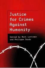 Justice for crimes against humanity