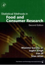 Statistical methods in food and consumer research second edition