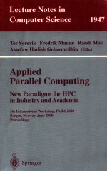 Applied parallel computing : new paradigms for HPC in industry and academia