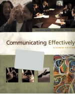 COMMUNICATING EFFECTIVELY SEVENTH EDITION