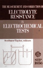 the measurement and correction of electrolyte resistance in electrochemical tests