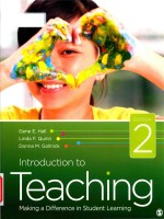 Introduction to teaching: making a difference in student learning