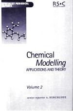 CHEMICAL MODELLING APPLICATIONS AND THEORY VOLUME 2