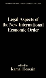 Legal aspects of the new international economic order