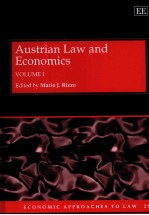 AUSTRIAN LAW AND ECONOMICS  VOLUME I