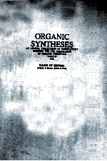 ORGANIC SYNTHESES