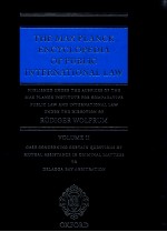 THE MAX PLANCK ENCYCLOPEDIA OF PUBLIC INTERNATIONAL LAW VOLUNE II