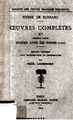 Oeuvres complètes : XV 1