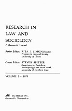 RESEARCH IN LAW AND SOCIOLOGY  VOLUME 2