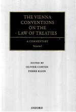 THE VIENNA COMVENTIONS ON THE LAW OF TREATIES A COMMENTARY VOLUME I