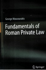 Fundamentals of Roman Private Law