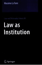 LAW AS INSTITUTION